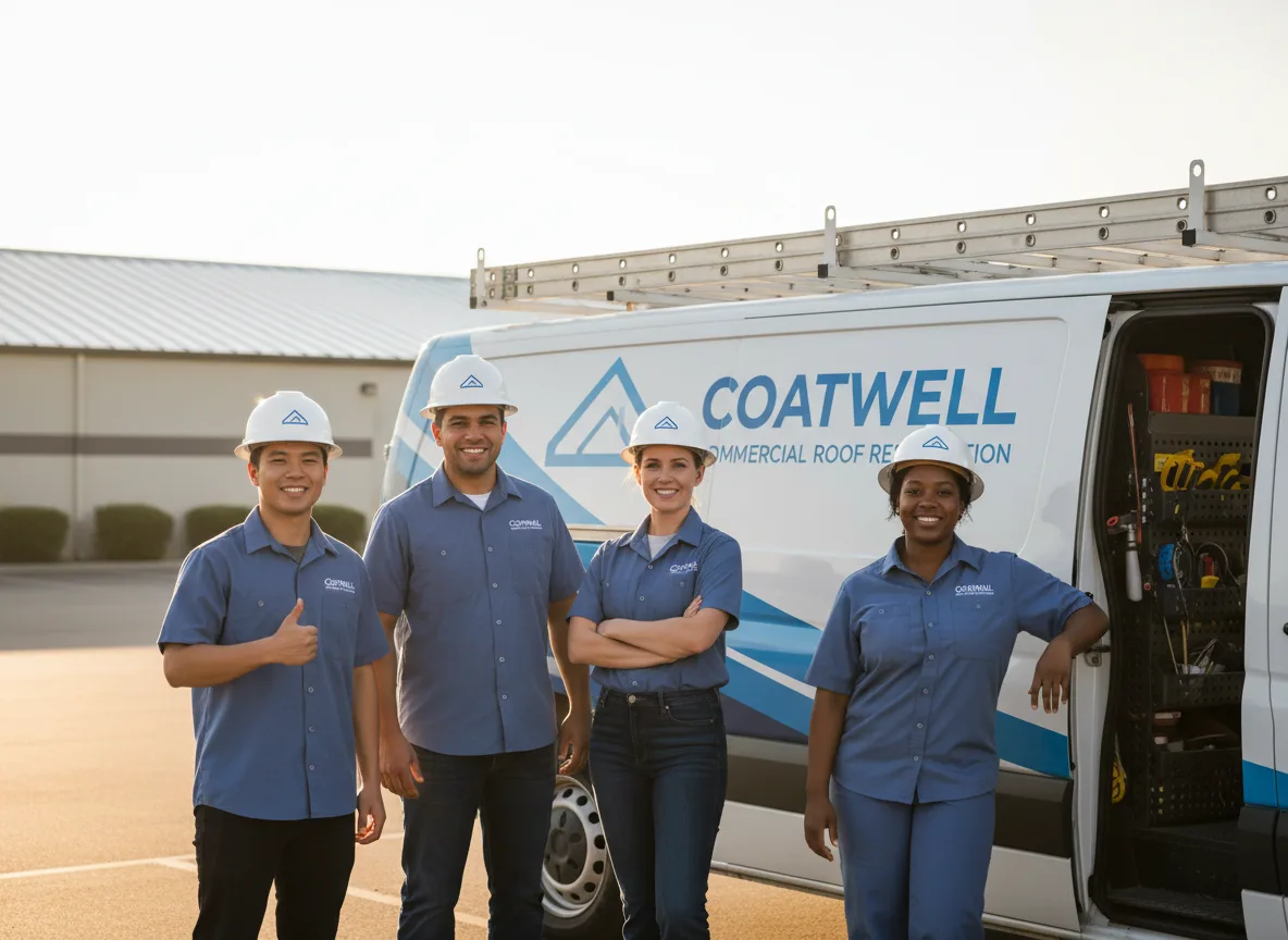 Commercial roof coating company in Bruce, SD